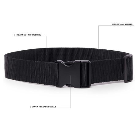 TOUGHBUILT Belt, Non-ClipTech Belts/Suspenders, Webbing TB-42D